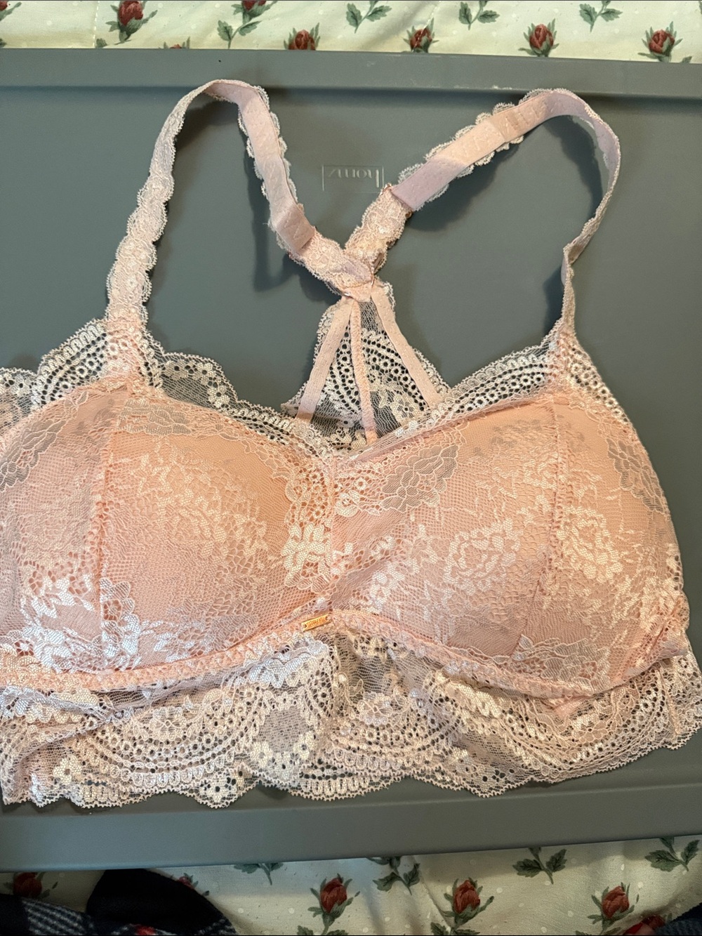 Jady K Lace Bralette in Blush Pink - Women’s Intimates